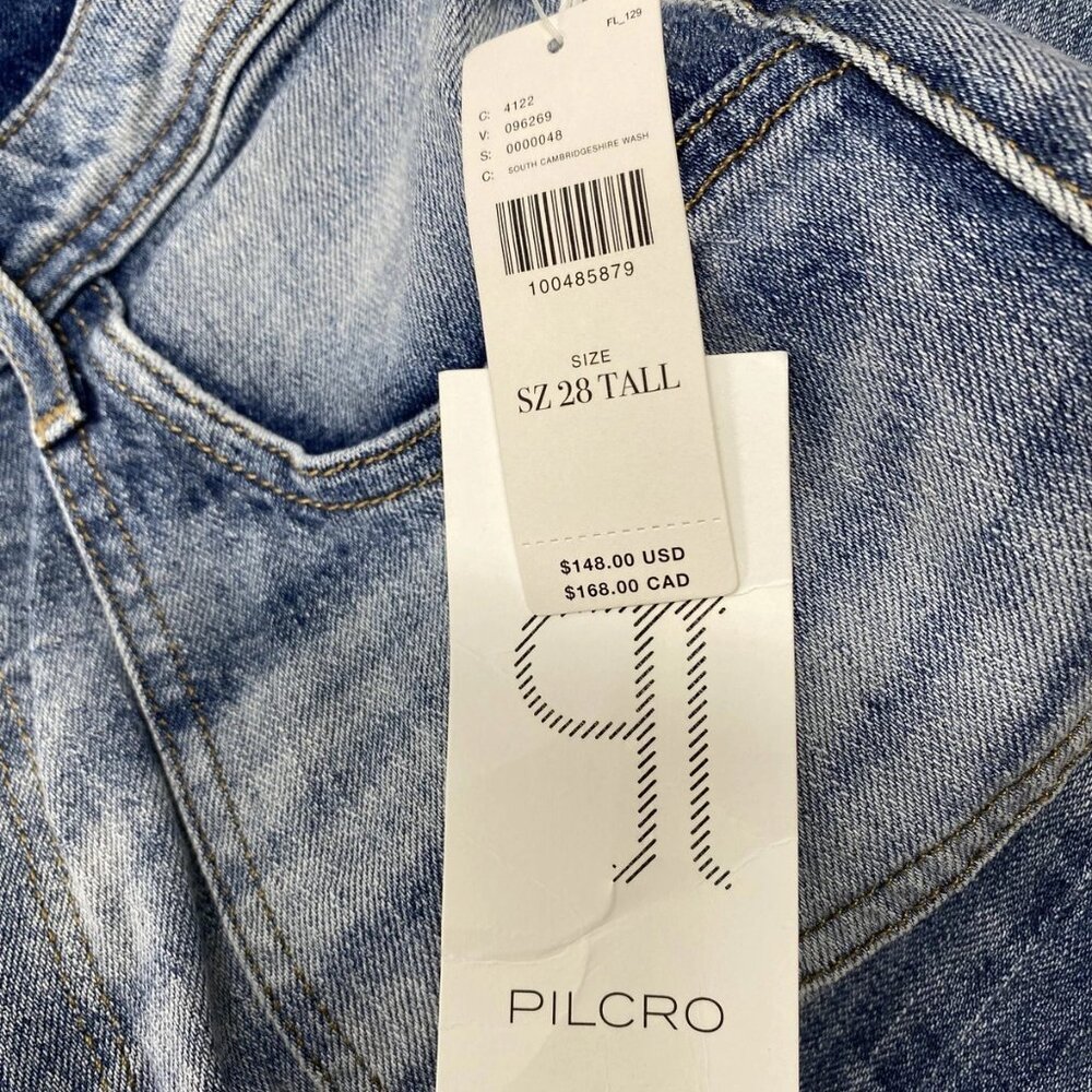 Pilcro Women’s Heritage High-Rise Wide Leg Jeans - Picture 13 of 13